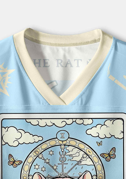 The Rat Y2K Crop Sport Jersey Shirts Cherrykitten