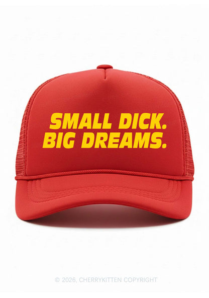 Small Dxxk Big Dreams Y2K Trucker Hat Cherrykitten