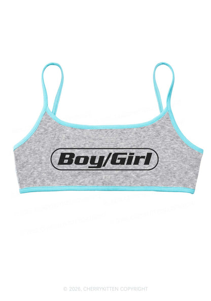 Boy Or Girl Pride Y2K Super Crop Cami Cherrykitten