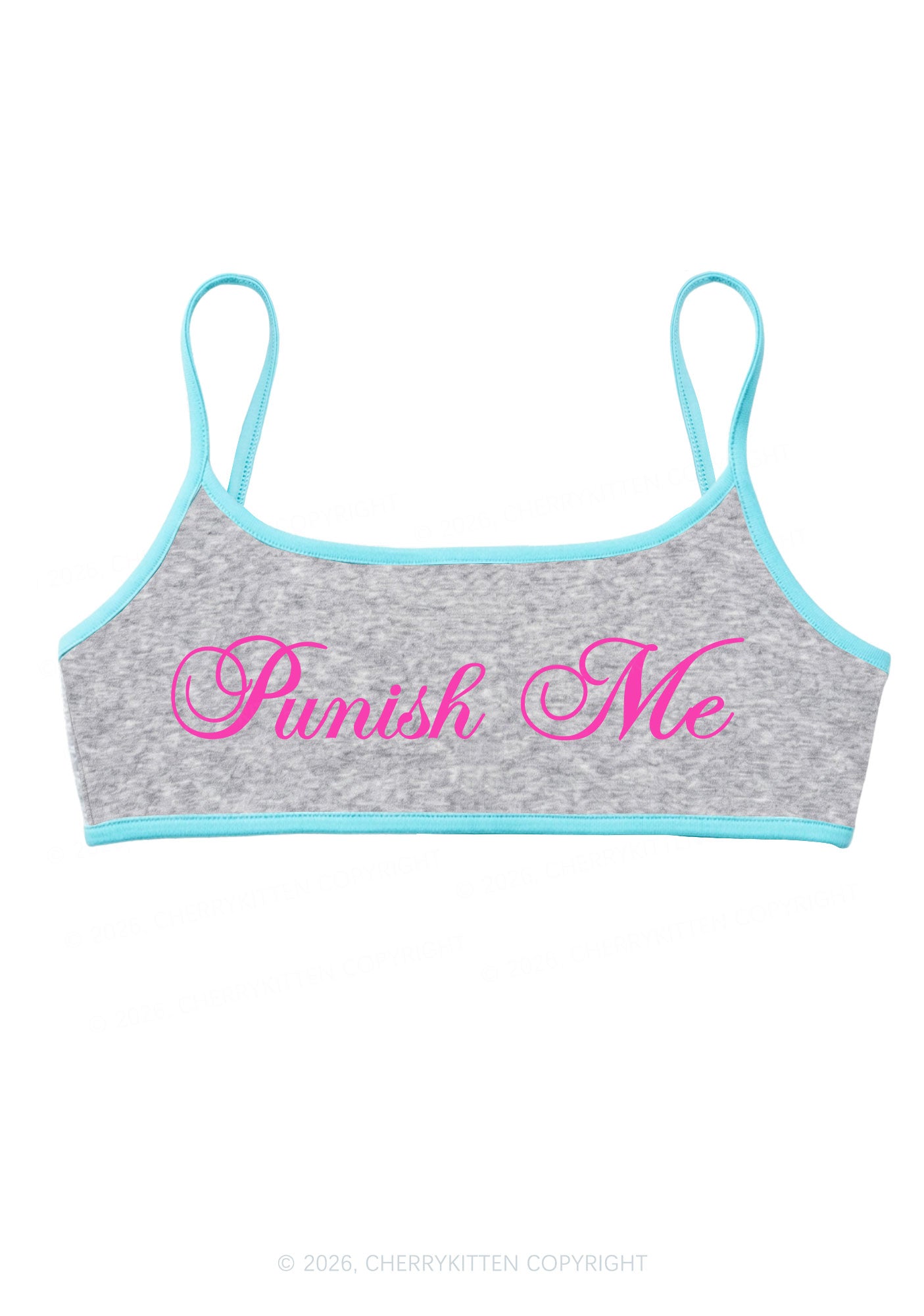 Punish Me Y2K Super Crop Cami Cherrykitten