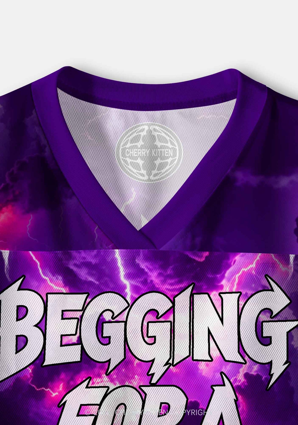 Begging For A Pegging Y2K Crop Sport Jersey Shirts Cherrykitten