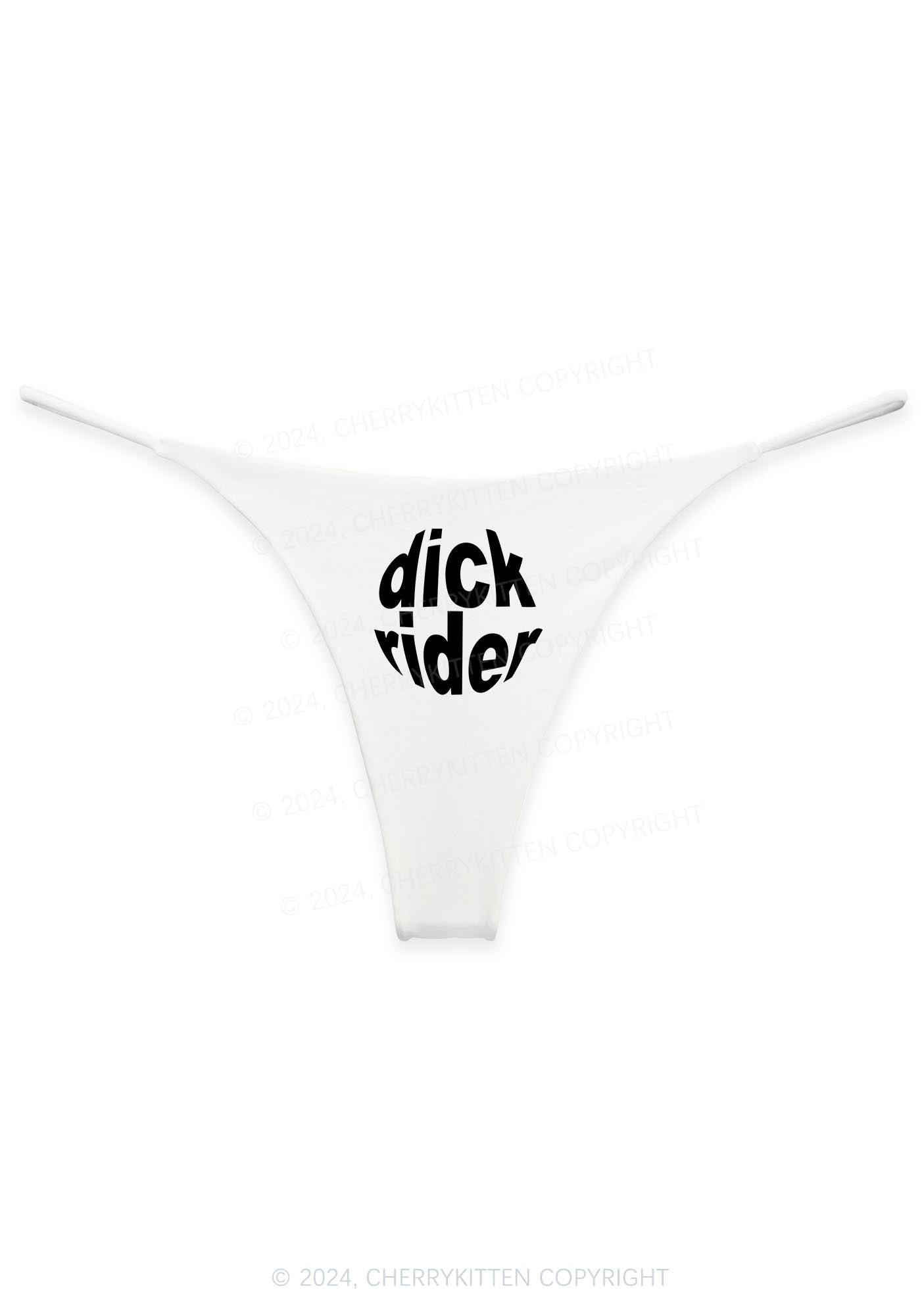 Big Dxxk Rider Y2K Bikini String Thong Cherrykitten