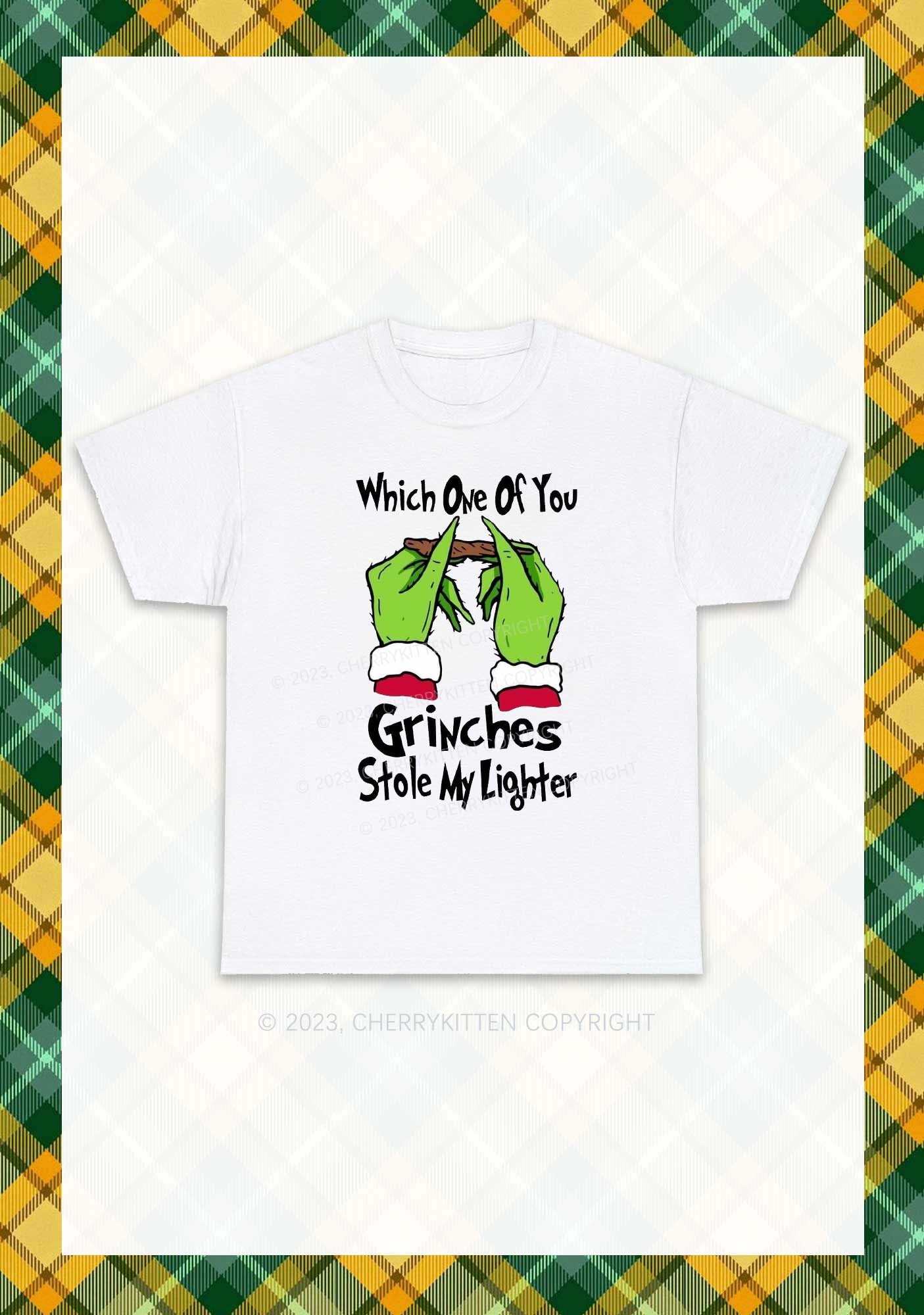 Which One Of You Stole My Lighter Christmas Chunky Shirt Cherrykitten