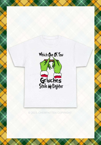 Which One Of You Stole My Lighter Christmas Chunky Shirt Cherrykitten