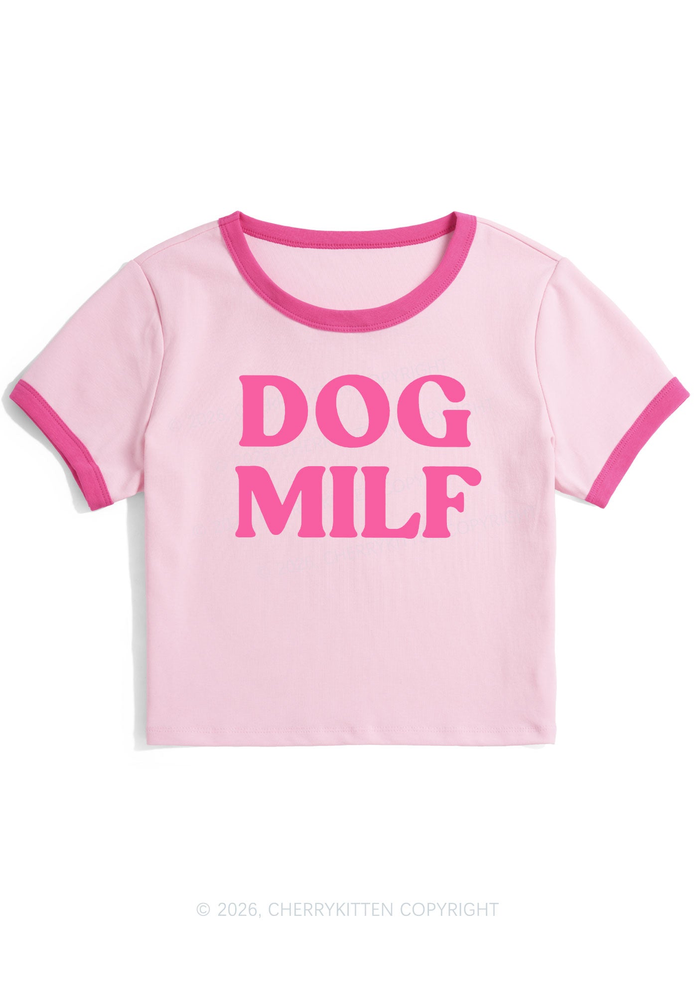 Dog Mxxf Y2K Ringer Tee Cherrykitten