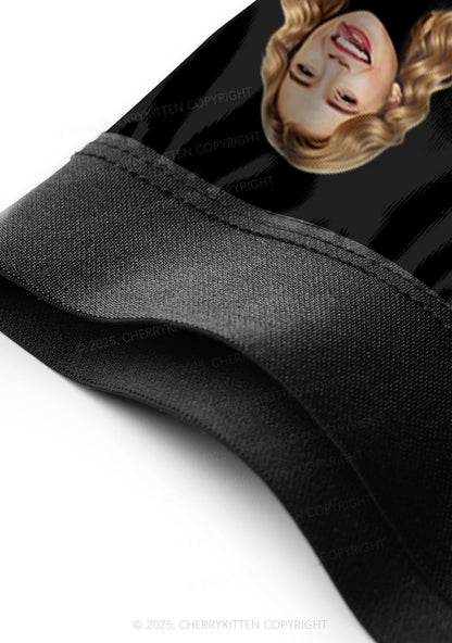 Custom Face I Sucked It Valentine's Day Y2K Print Couples Boxer Thong Set Cherrykitten