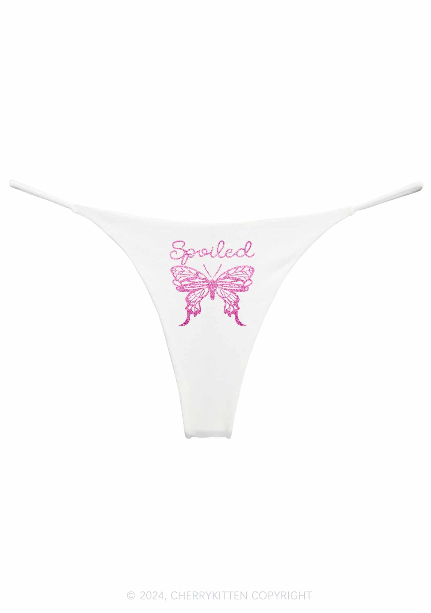 Spoiled Butterfly Y2K Bikini String Thong Cherrykitten