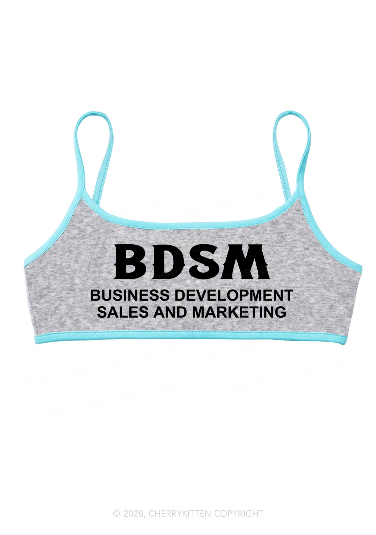 Business Development Y2K Super Crop Cami Cherrykitten