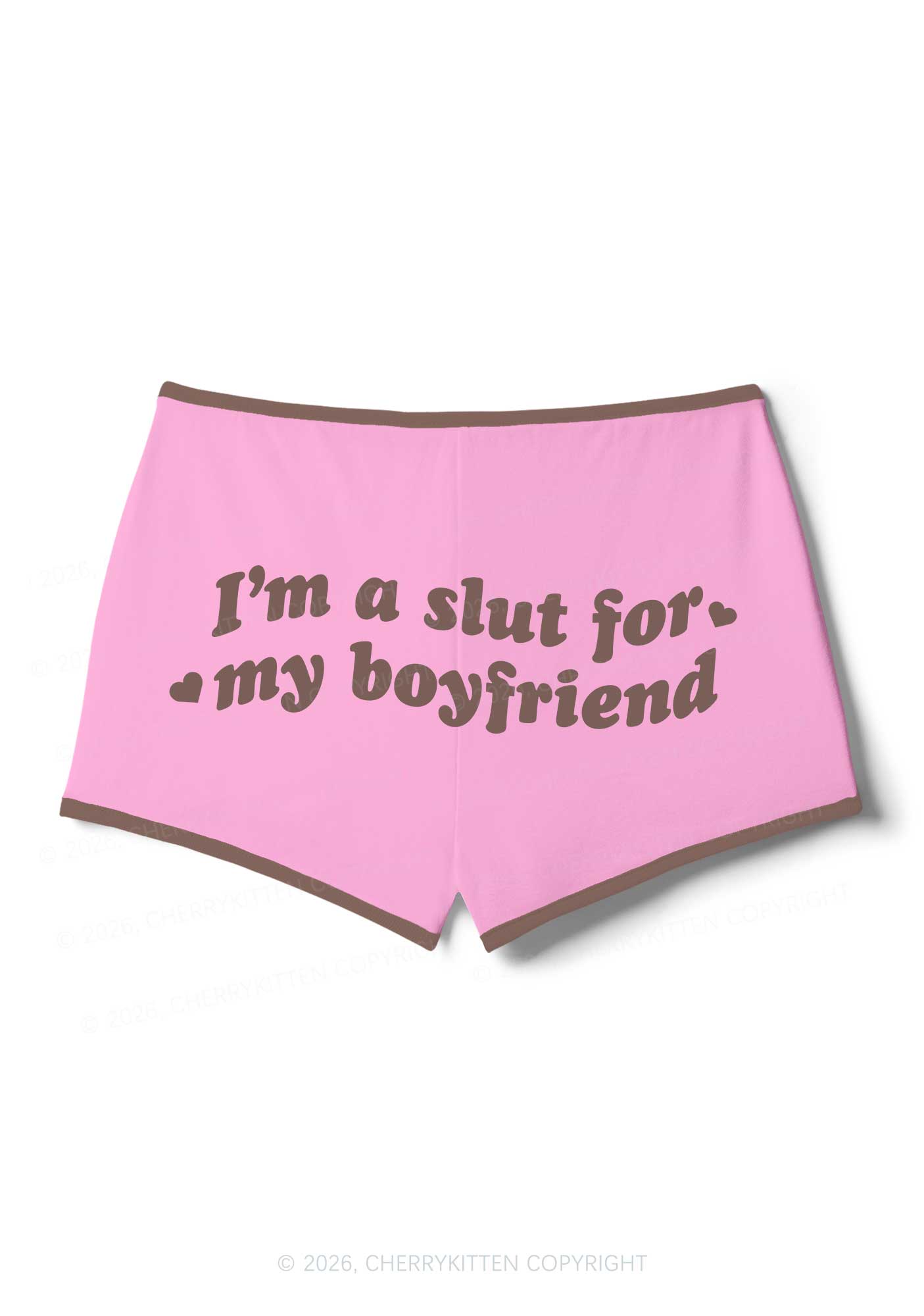 Slxt For My BF Valentine's Day Y2K Booty Shorts Cherrykitten