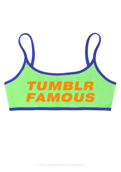 Txmblr Famous Y2K Super Crop Cami Cherrykitten