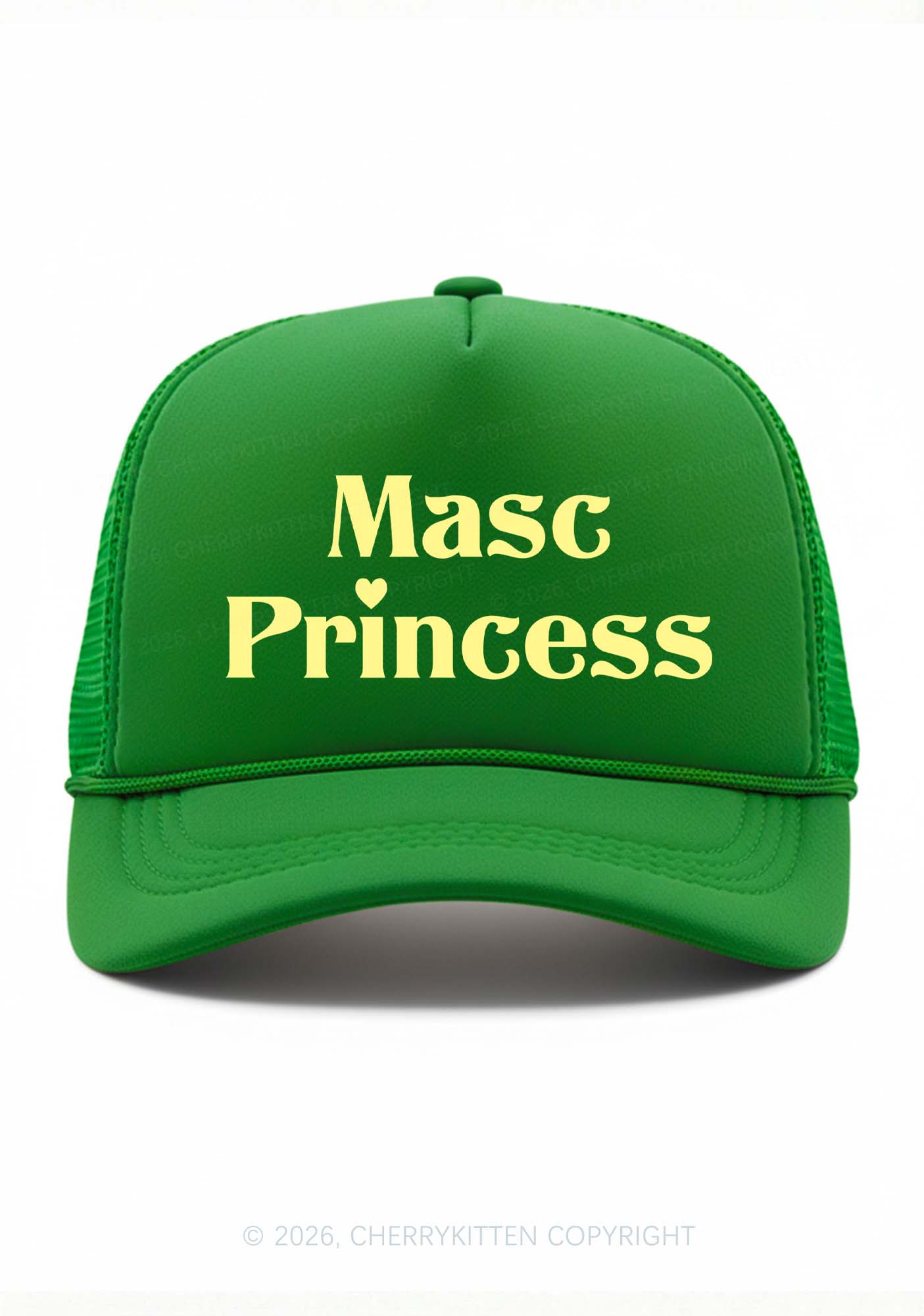 Masc Princess Pride Y2K Trucker Hat Cherrykitten