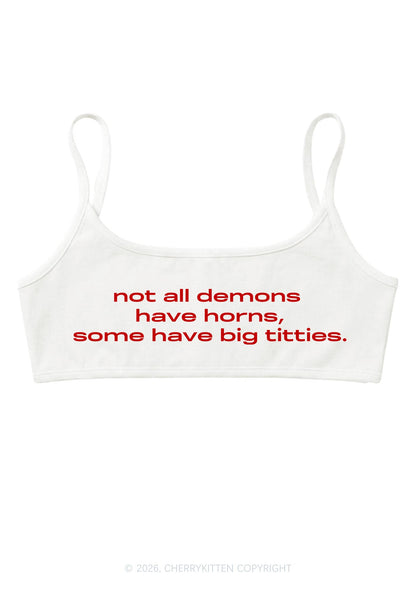 Big Txtties Demons Y2K Super Crop Cami Cherrykitten
