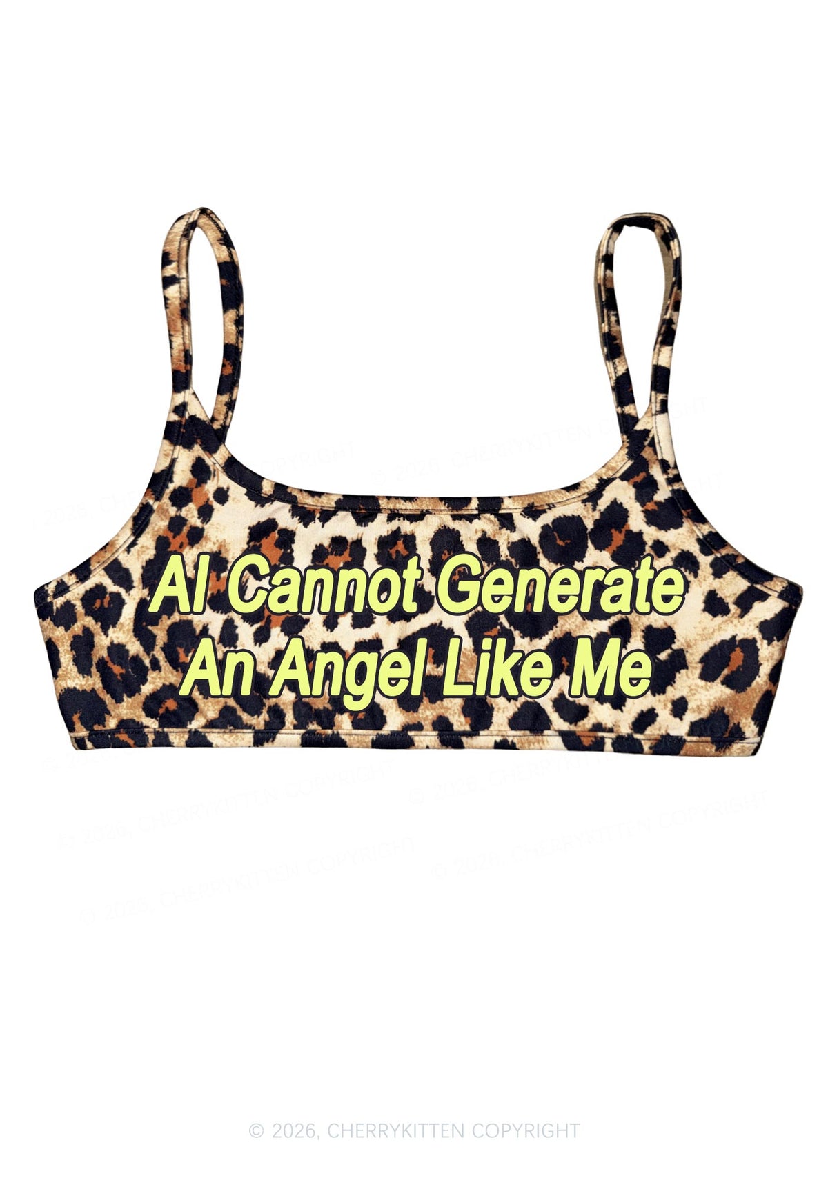 Ai Cannot Generate Angel Y2K Super Crop Cami Cherrykitten