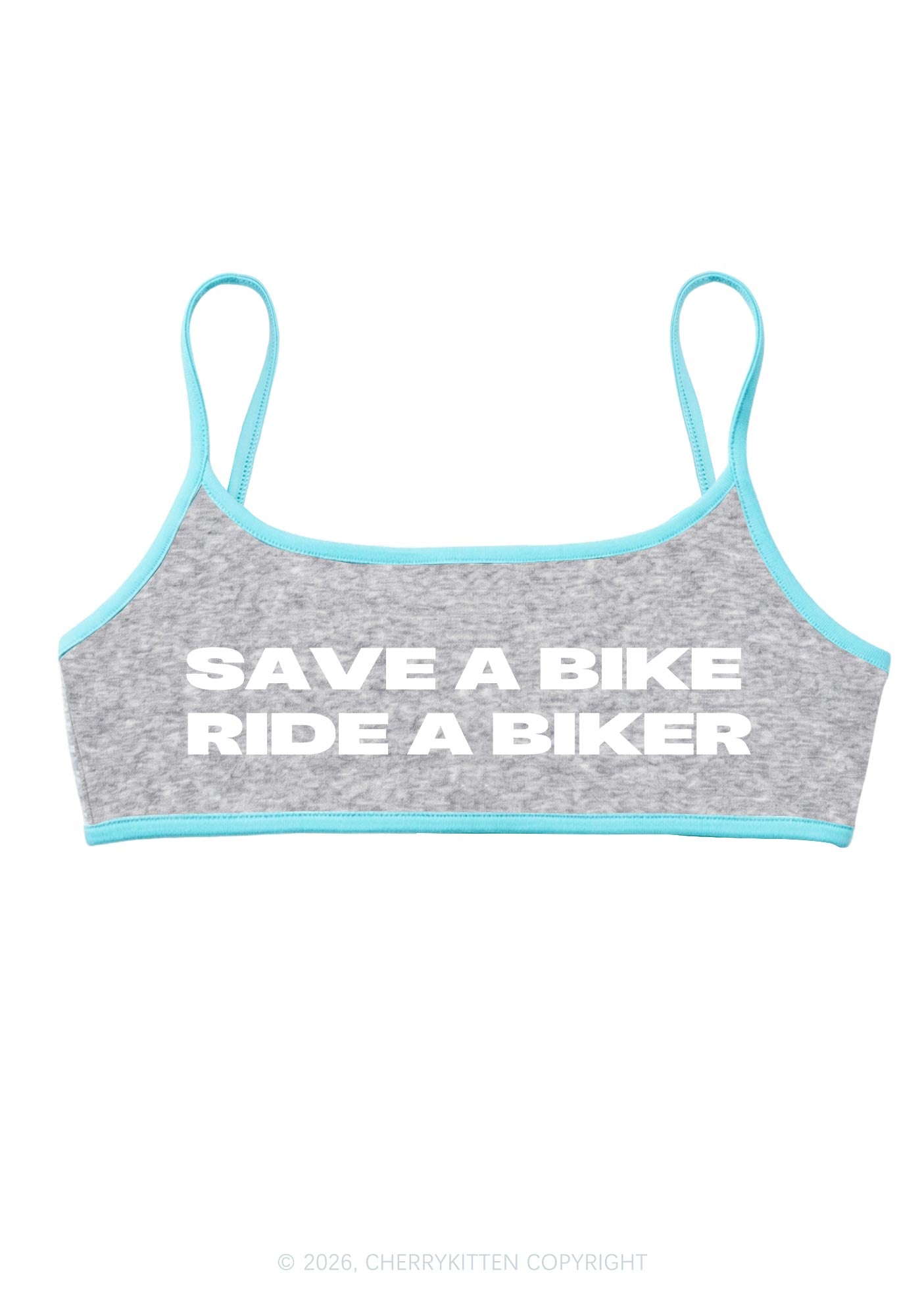 Ride A Biker Y2K Super Crop Cami Cherrykitten