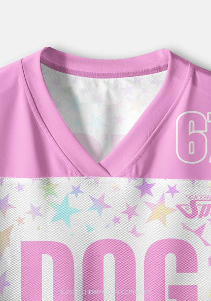 Pink Dog Mxxf Y2K Crop Sport Jersey Shirts Cherrykitten
