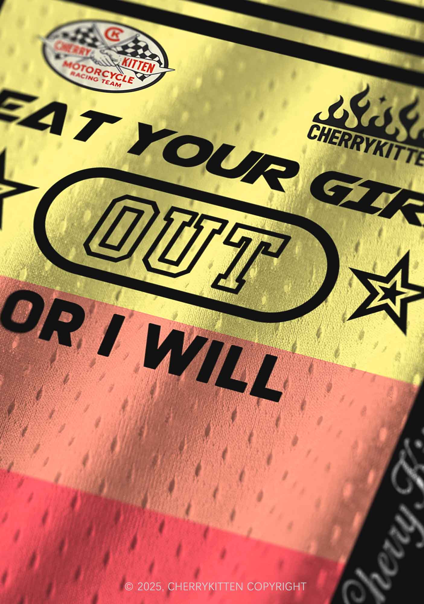 Custom Eat Your Girl Out Pride Y2K Sport Jersey Tank Cherrykitten