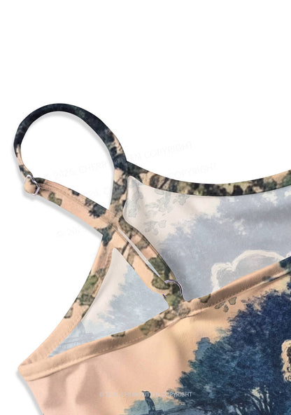 Best Friends Y2K Print Cami Crop Top Cherrykitten