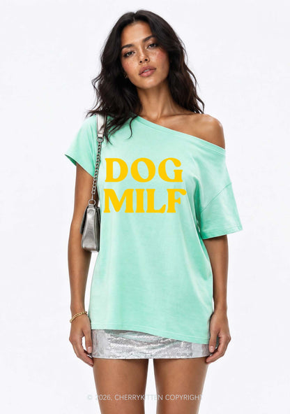 Dog Mxxf Y2K Off Shoulder Tee Cherrykitten