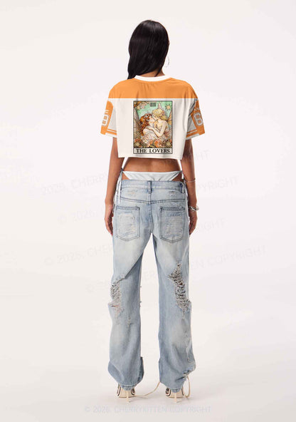 The Fairy Lovers Pride Y2K Crop Sport Jersey Shirts Cherrykitten