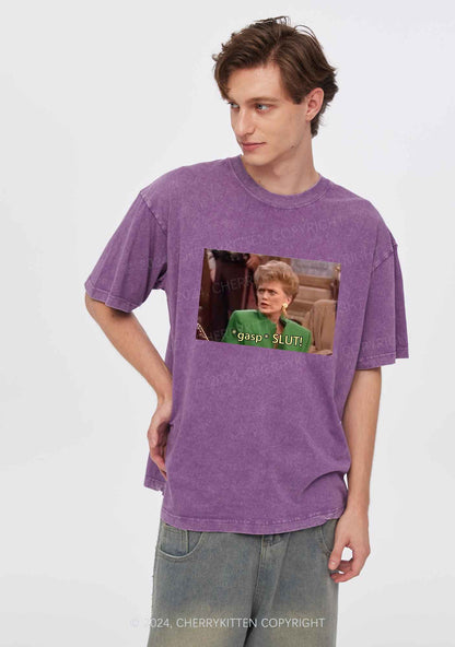 Gasp Slxt Y2K Washed Tee Cherrykitten