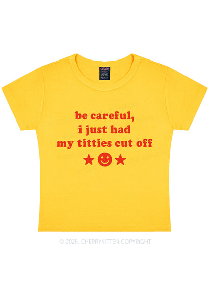 Just Had Txtties Cut Off Pride Y2K Baby Tee Cherrykitten