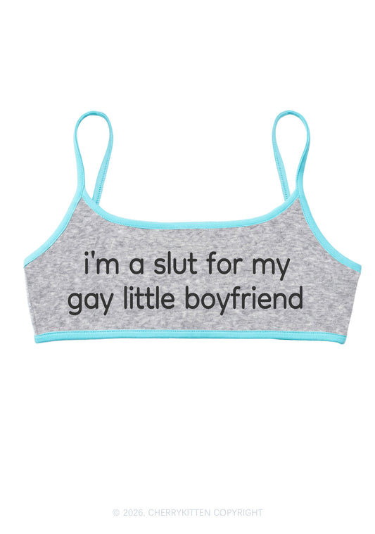 Slxt For My Gay BF Pride Y2K Super Crop Cami Cherrykitten