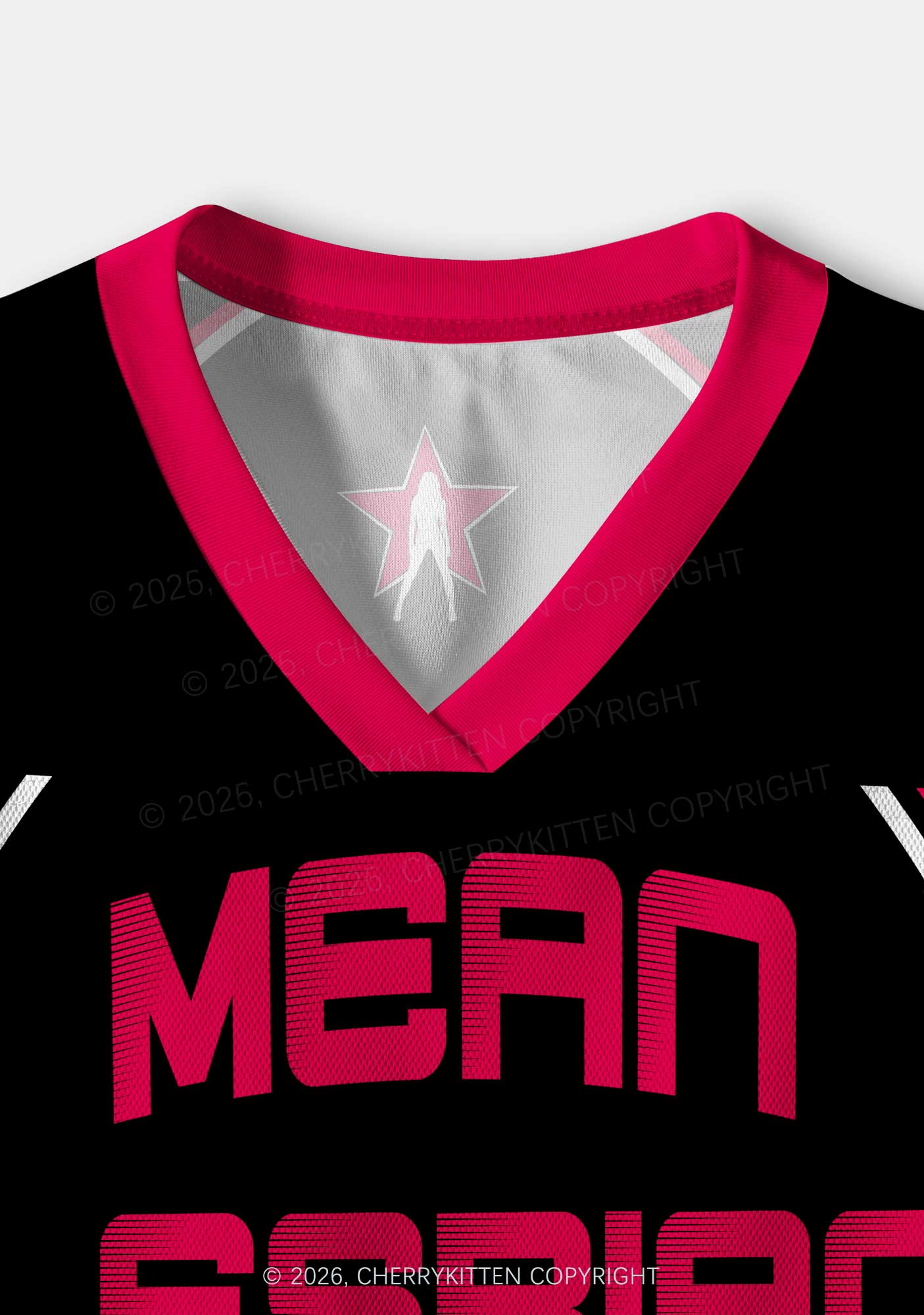 Black Mean Lesbian Pride Y2K Crop Sport Jersey Shirts Cherrykitten
