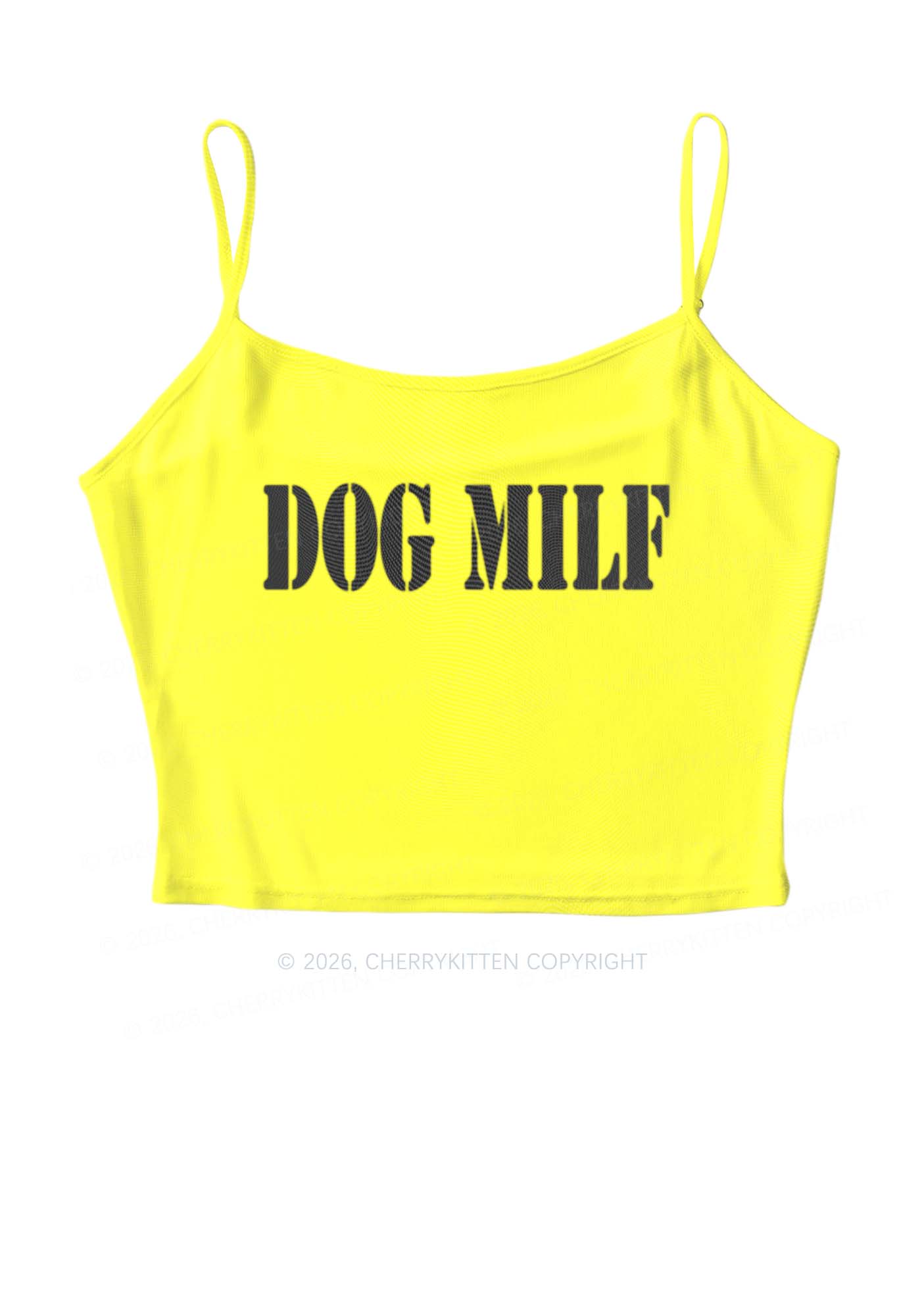Dog Mxxf Y2K Mesh Cami Tank Cherrykitten