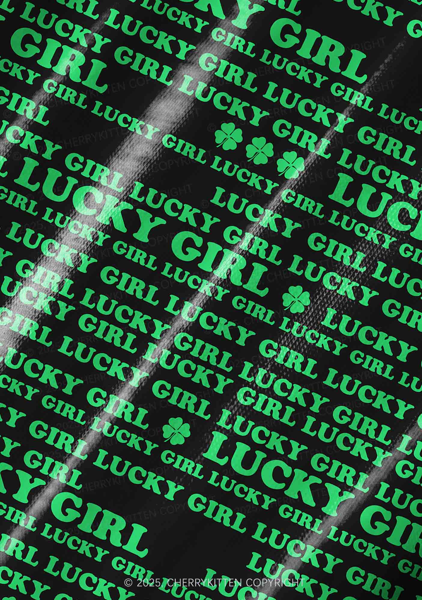 Lucky Girl Y2K Pet Tank Top Cherrykitten