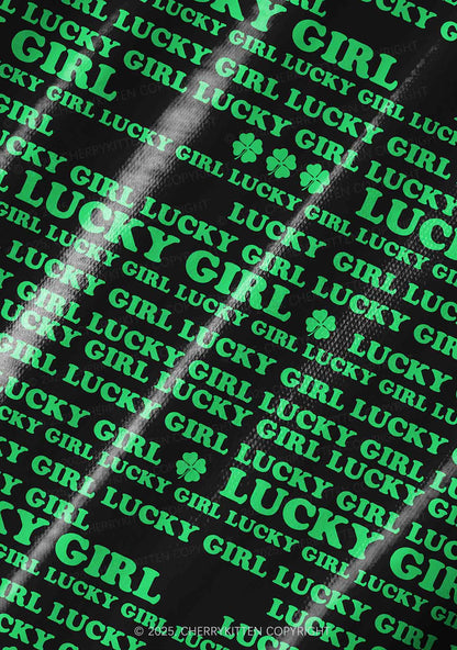 Lucky Girl Y2K Pet Tank Top Cherrykitten