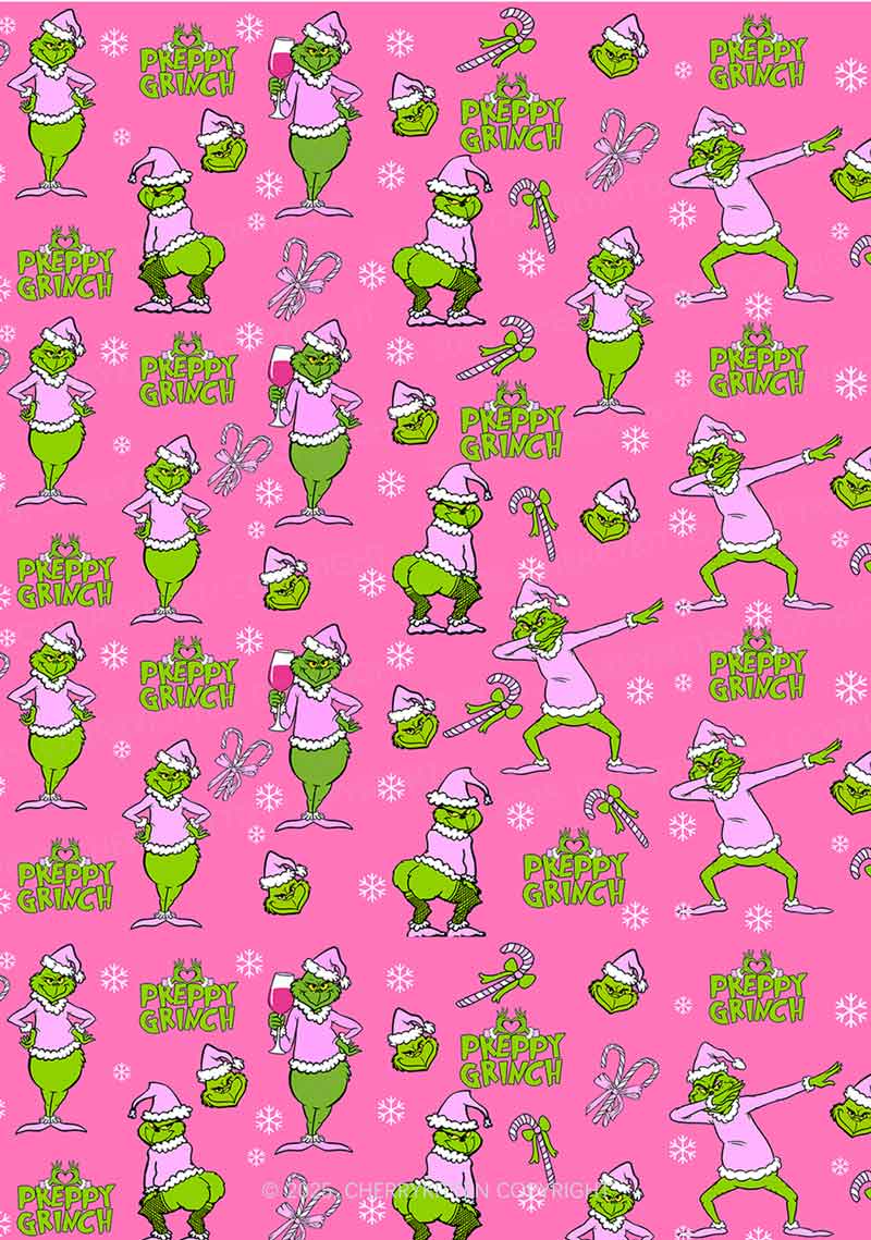 Christmas Preppy Guy Y2K Print Cami Shorts Pajama Set Cherrykitten