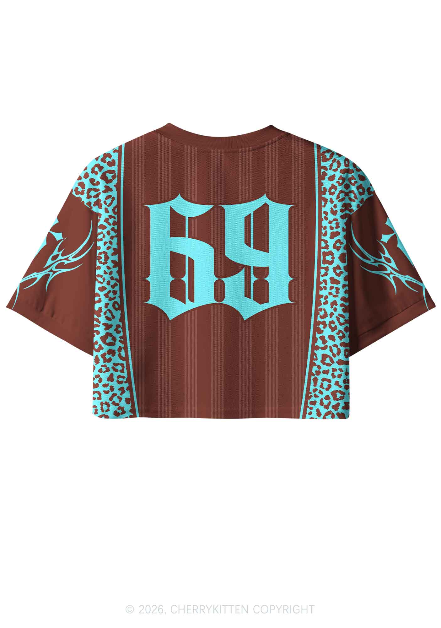 Mommy Needs A Good Boy Y2K Crop Sport Jersey Shirts Cherrykitten
