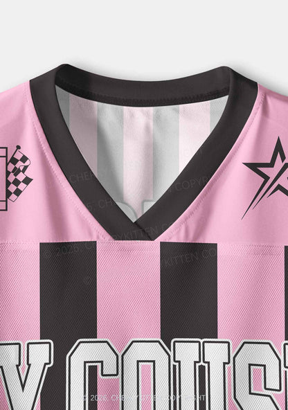 Gay Cousin Pride Y2K Crop Sport Jersey Shirts Cherrykitten