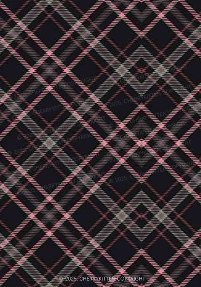 Pink Plaid Y2K Print Mini Layered Skirt Cherrykitten