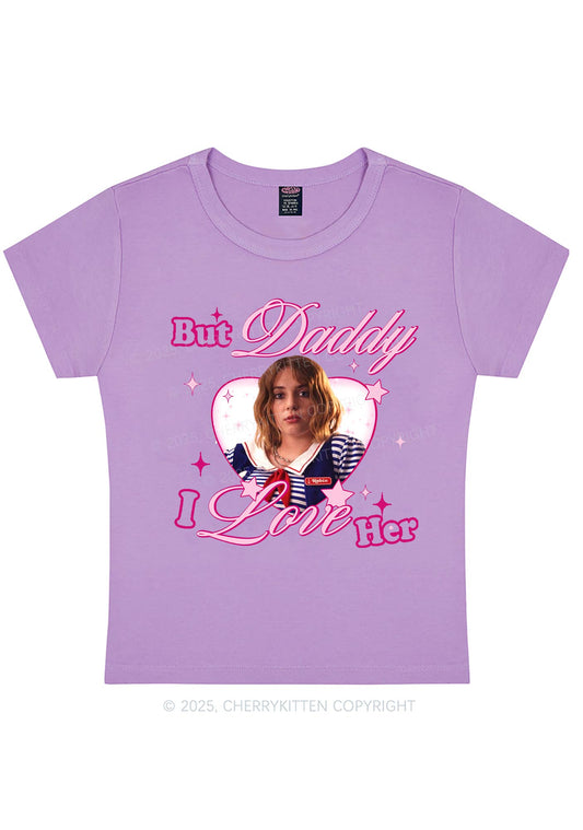 Daddy I Love RB Pride Y2K Baby Tee Cherrykitten
