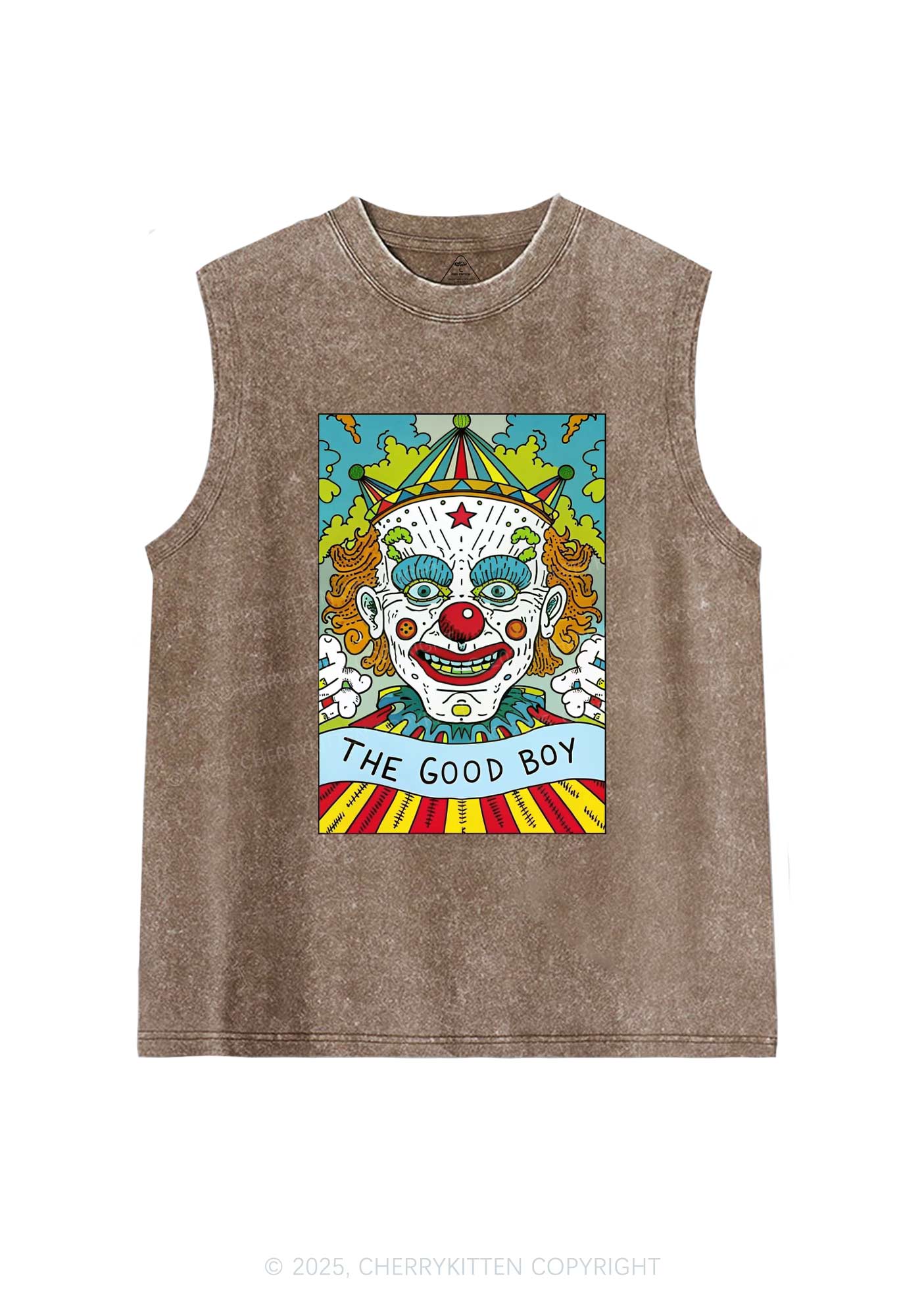 The Good Boy Y2K Washed Tank Cherrykitten