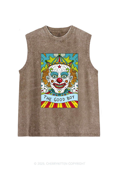 The Good Boy Y2K Washed Tank Cherrykitten