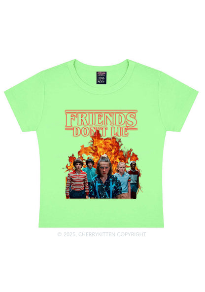 Real Friends Y2K Baby Tee Cherrykitten