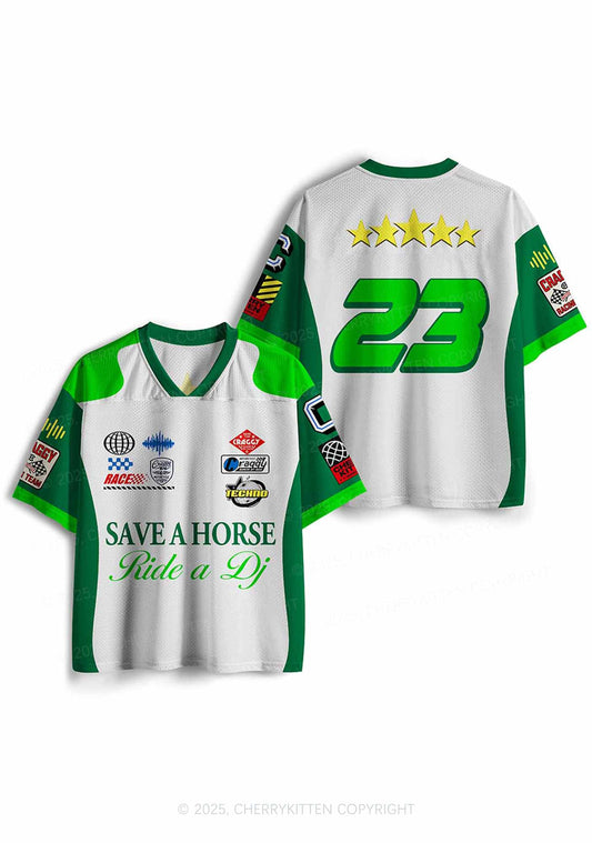 Custom Ride A DJ Y2K Sport Jersey Shirts Cherrykitten