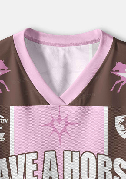 Save A Horse Ride A Masc Pride Y2K Crop Sport Jersey Shirts Cherrykitten