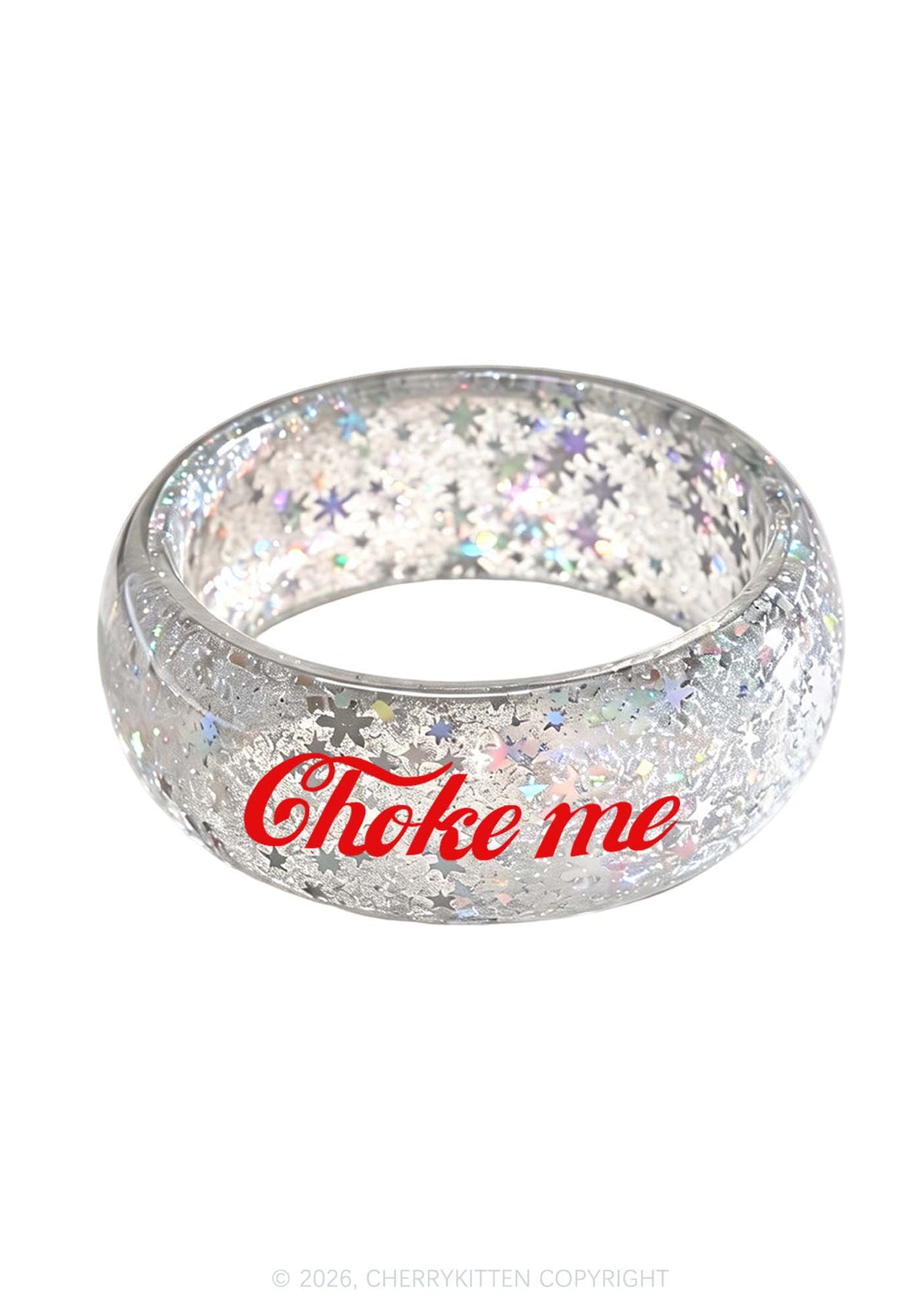Choke Me Y2K Cuff Bangle Cherrykitten