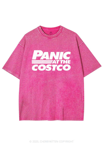 Panic Costco Y2K Shirts Washed Tee Cherrykitten