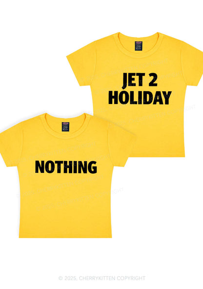 Jet Holiday Nothing Y2K Valentine's Day Baby Tee Cherrykitten