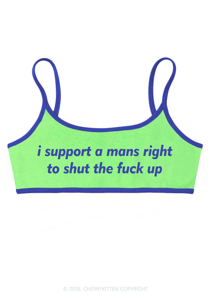 I Support A Mans Right Y2K Super Crop Cami Cherrykitten