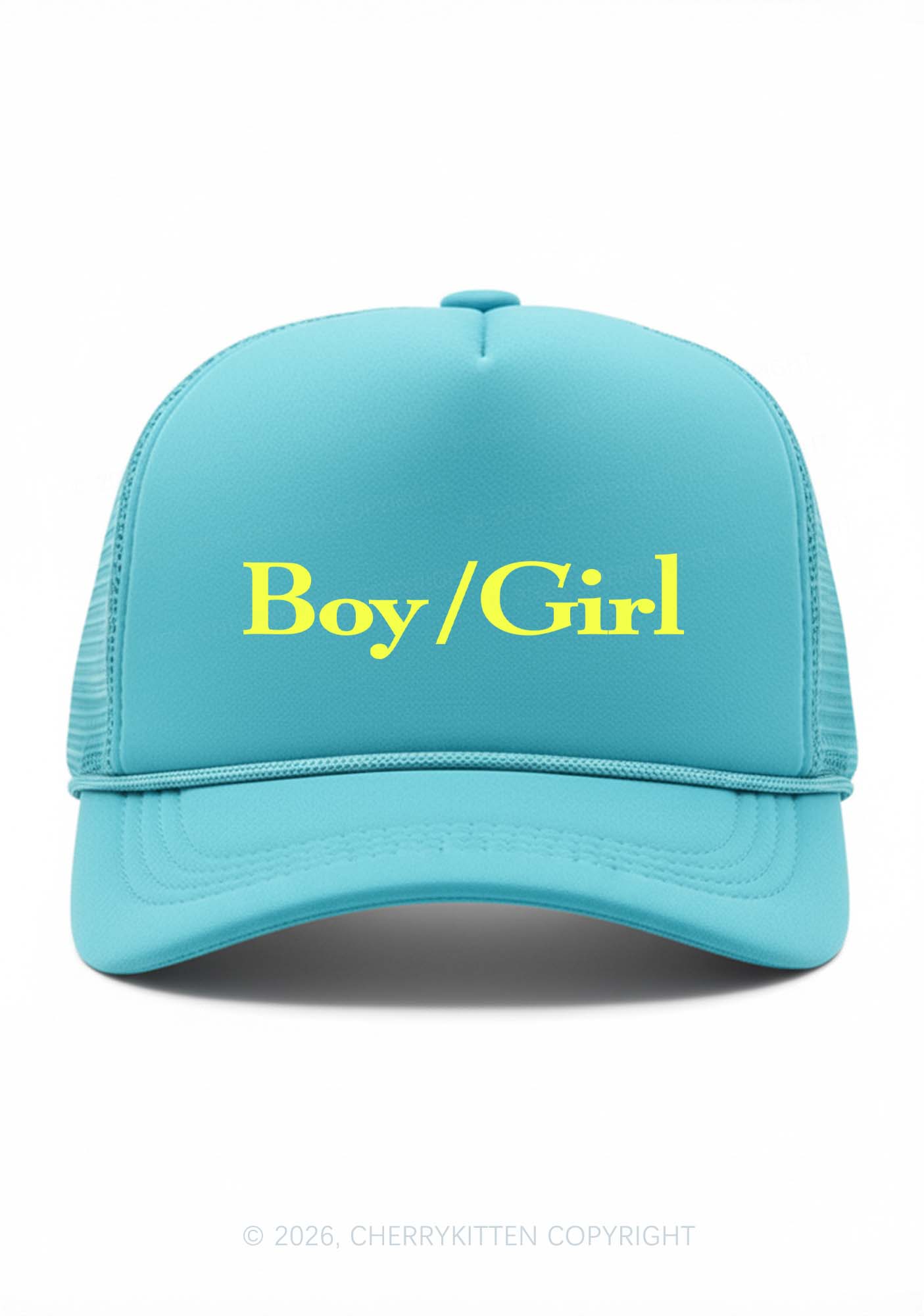 Boy Or Girl Pride Y2K Trucker Hat Cherrykitten