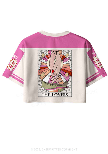 The Lovers Pride Y2K Crop Sport Jersey Shirts Cherrykitten