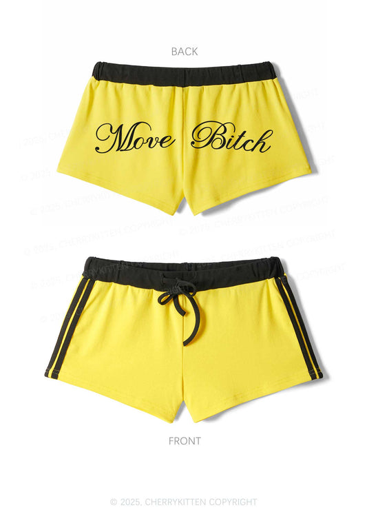 Move Bxxch Y2K Drawstring Mini Shorts Cherrykitten