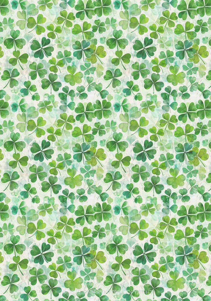 Green Shamrock Y2K Print Mini Layered Skirt Cherrykitten