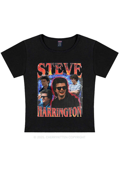 SH Red Blaze Y2K Baby Tee Cherrykitten