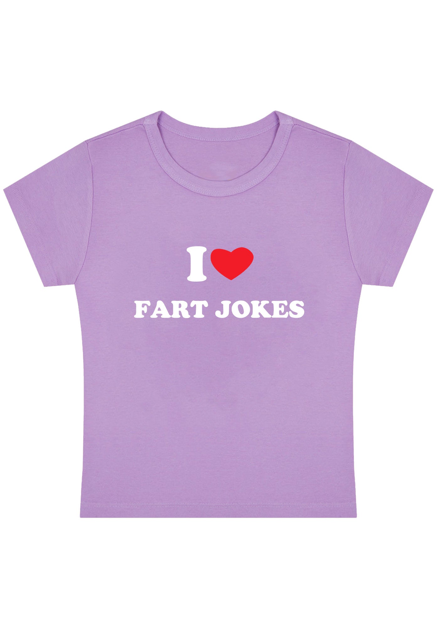 I Love Fxrt Jokes Y2K Baby Tee